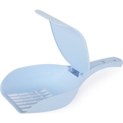 Cat Litter Scoop Pet Care Sand Waste Scooper Shovel Hollow Cat Toilet Sand Cleaning Tool with Cover