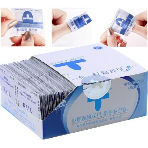 20pcs/60pcs/100Pcs Degreaser for Nails Wipes Napkins for Manicure Cleanser Gel Nail Polish Nail Art UV Gel Remover