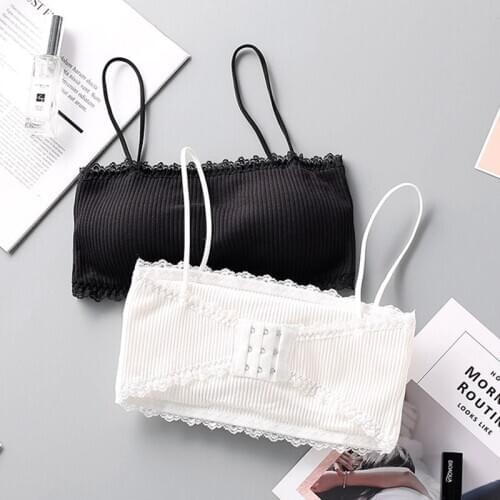 Q Breathable Stretch Layer Seamless Underwear Wrap Chest Women Lady Strapless Bra Bandeau Tube Top