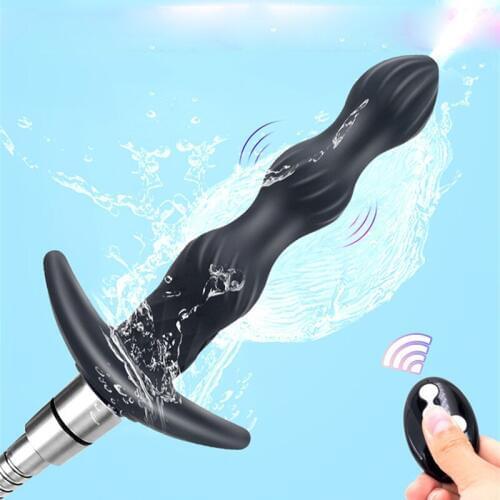 Wetips Silicone Bidet Douche Massage Enema Shower Douchette WC Portatil Douche Portable Vibrate Lavement Anal Enema Shower