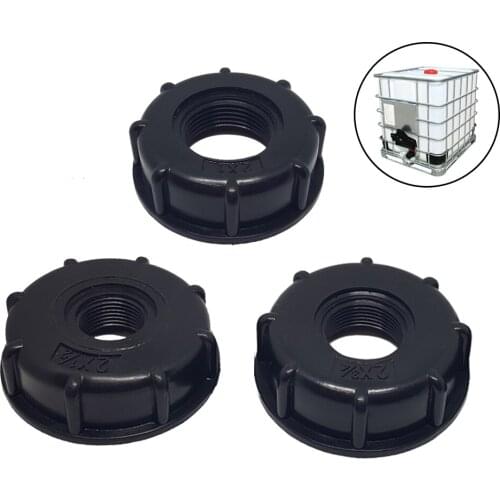 1/2 Inch 3/4 Inch 1 Inch Thread IBC Tank Adapter Tap Connector Replacement Valve Fitting For Home Garden Water Connectors