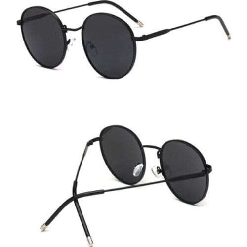 Fashion Luxury Round Retro Sunglasses Retro European Fashion Stars Trend Street Shooting Sunglasses Women 2019 Accessories