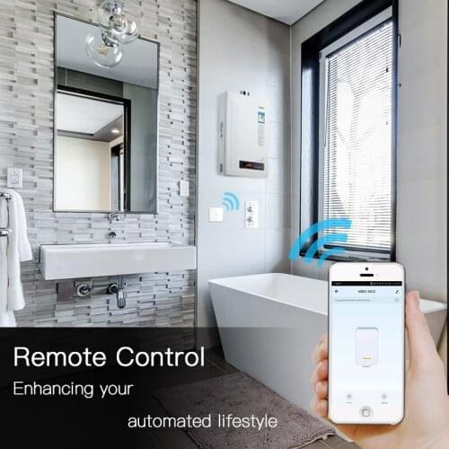 WiFi Smart Switch Water Heater Smart Life Tuya APP Remote Control For Amazon Alexa Echo Google Home Voice Control Glass Panel