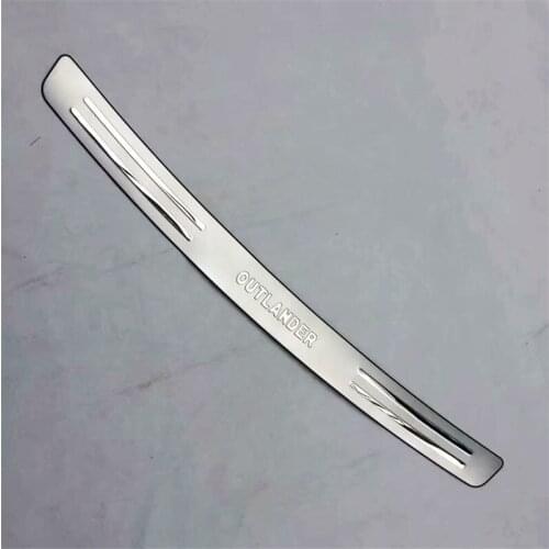 High quality stainless steel Rear bumper Protector Sill For Mitsubishi Outlander 2013 2014 2015 2016 Car styling