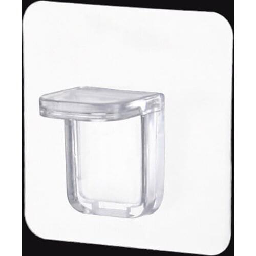 10 Pcs Shelf Support Pegs Punch Free Self Adhesive Shelves Clips for Kitchen Cabinet Book Shelves Strong Partition Pin JW