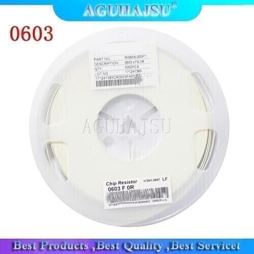 100PCS 0603 Chip Fixed Resistor SMD Resistor 1% 10 ohm 10R