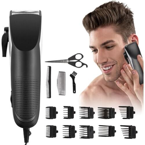 DIOZO Professional Hair Clipper Men Trimmer Barber Grooming Electric Hair Cutting Machine