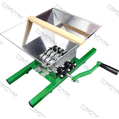 7L hand-cranked stainless steel crusher home brewed apple Grape grinder Environmental manual hard fruit and vegetable grind