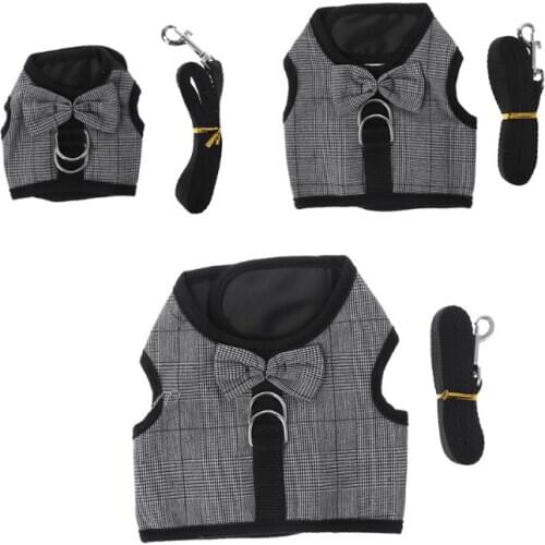 Rabbit Leash Lead Vest Small Animals Mesh Cotton Hamster Guinea Pig Harness Leash Pet Strap Dropshipping