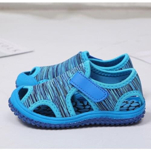 Summer Baby Girl Shoes 1 Year Walking Girls Boys Beach Non-Slip Outdoor Sneakers Sandals Sandalias Сандали Детские Босоножки