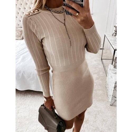 MOARCHO Fashionable Knitted Dresses