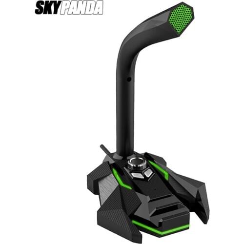 Desktop Bass Microphone USB 3.5mm AUX 2 Models HD Noise Reduction Phone Call Conference Live Streaming Singing Gaming Microphone