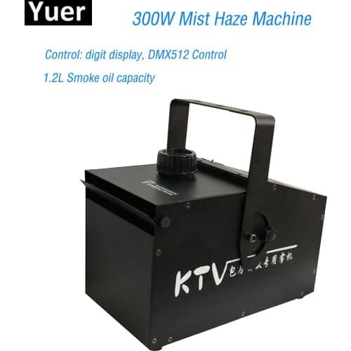 2020 New 300W Mist Haze Machine 1.2L Smoke oil capacity Stage Effect Disco DJ Party Christmas Professional Fog Smoke Machine