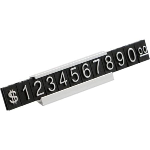 Price Cube Plastic Tag Stick Shop Clothes Supermarket Price Tag Label magnetic label cube Retailing Store price tag fastener