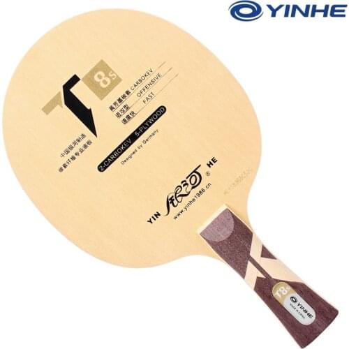 Original Yinhe Galaxy milky way T-8S Table Tennis Blade Boost (5wood + 2 Carbokev) PingPong Racket Raquete bat