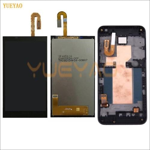 LCD For HTC Desire 610 D610n Full LCD Display Panel Monitor Module + Touch Screen Digitizer Sensor Glass Assembly With Frame