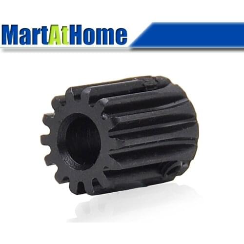 3pcs/lot Spur Gear Rack Pinion 10/12/14 Teeth M1 Bore Dia. 4/5/6/6.35/7mm Straight Teeth Positive 45# Steel for CNC Transmission