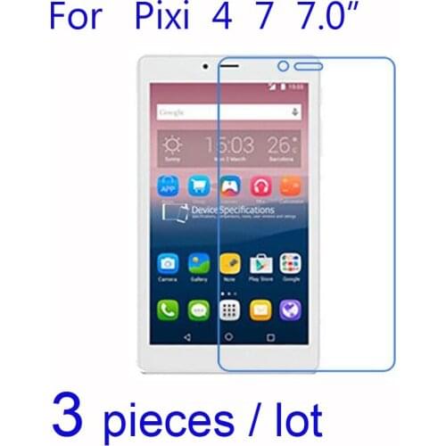 3pcs/lot Tablet Screen Protectors for Alcatel Pixi 4 7.0 7.0inch Soft Clear/Matte/Nano Anti-Explosion Protective Films