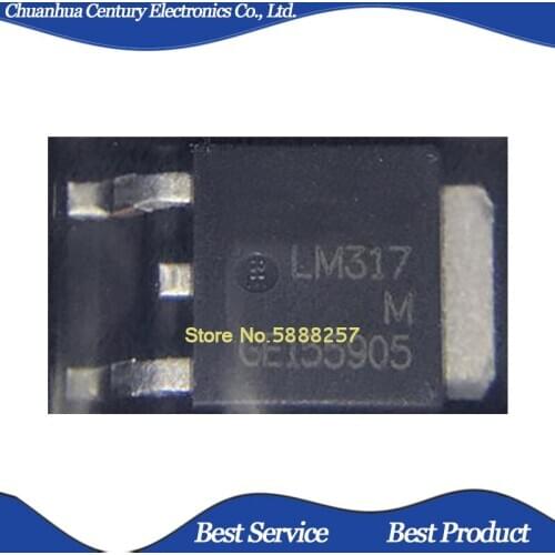 50 Pcs/Lot LM317MDT-TR TO-252 New and Original In Stock
