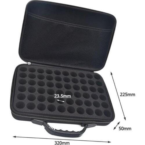 60 Bottles Essential Oil Case Essential Nail Polish Storage Bag Oil Collecting Bags Travel Portable Carrying Cases