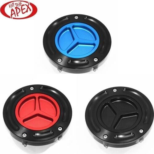 CNC Aluminum Motorcycle Fuel Tank Cap for HONDA CBR600RR/CBR1000RR 2002-2016 Keyless Gas Cover Waterproof Dustproof Dirt-proof