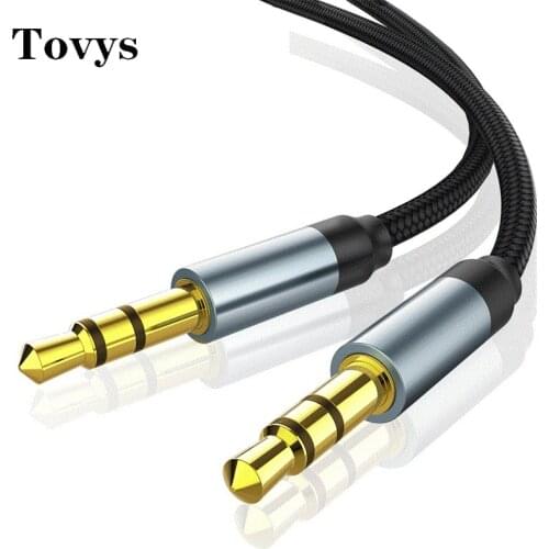 0.5m/1m/1.5m/2m Jack 3.5mm Audio Cable 3.5MM Male to Male Speaker Line Aux Cable for iPhone Samsung Car Headphone Audio Wire