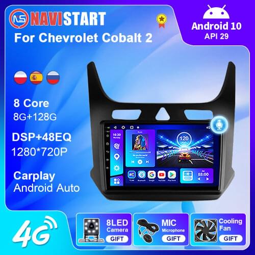 Car Radio For Chevrolet Cobalt 2 2011-2018 Multimedia Video Player Navigation GPS Android 10 2 Din no DVD Support Accessories