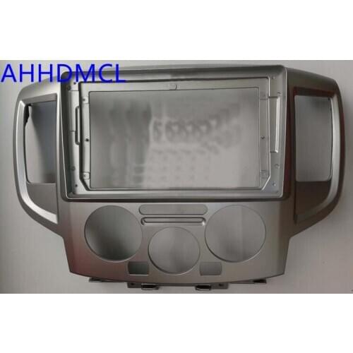 Car Fascias Navigation Frame Dash Kit For 9" Universal Android Multimedia Player For Nissan NV200 2009 2010 2011 2012 2013~2017