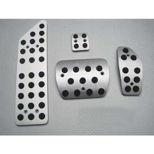 DEE Car Accessories High Quality Non-slip accelerator/gas/fuel brake foot rest AT pedal pads for Nissan X-TRAIL 2014 Stickers