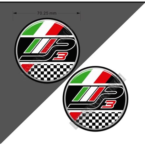 Moto Scooter Emblems For PIAGGIO MP3 125 300 400 500 3D Logo Motorcycle Stickers 2018 2019 2020 2021