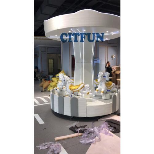 Euro Standard High quality new style carousel;Luxury Amusement Park rides merry go