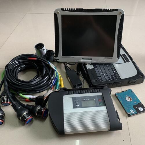 Top-Rated mb star c4 sd connect 4 with wifi +software 2020.09 hdd sd c4+cf-19 laptop diagnostic pc ready to work multi languages