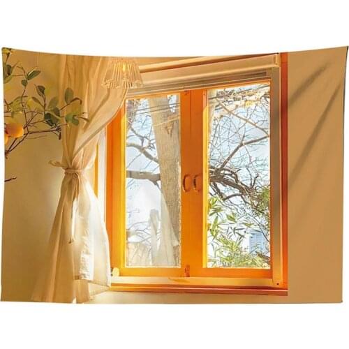 Fine Workmanship Great Elegant Eye-catching Wall Tapestry Compact Tapestry Blanket Lightweight for Conference Room Decor