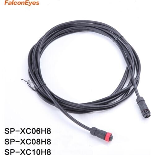 Falcon Eyes LED Color Light Extension Cord SP-XC06H8 SP-XC08H8 SP-XC10H8 6m 8m 10m Extension Cord for RX-120TDX BL-30T
