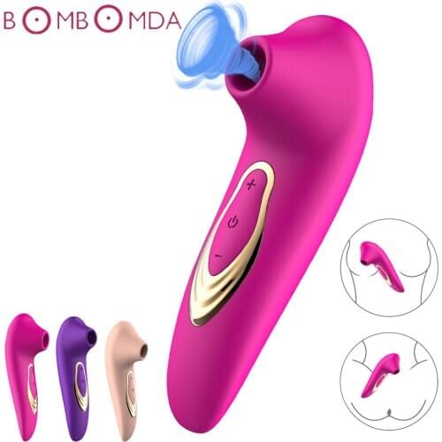 G-Spot Sucking Vibrator For Women Clit Nipple Sucker Clitoris Stimulator Oral Tongue Pussy Licking Sex Toys for Adult Couples