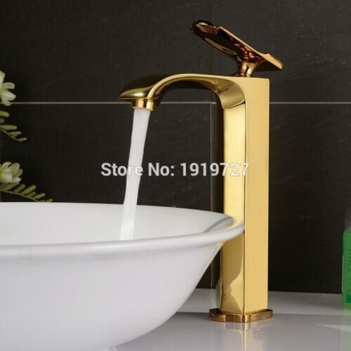 Vidric Factory Direct High Quality 100% Solid Brass Lead Free Basin Faucet Bathroom Products Single Hole Vessel Sink Faucet Mixe