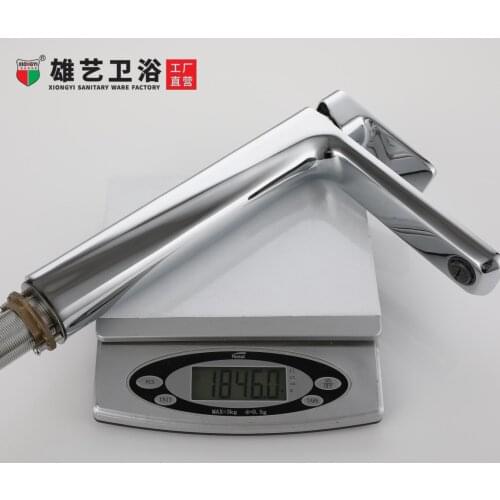 KAIPING High Quality Brass Kitchen Faucet Deck Mounted Mixer Tap Factory wholesale