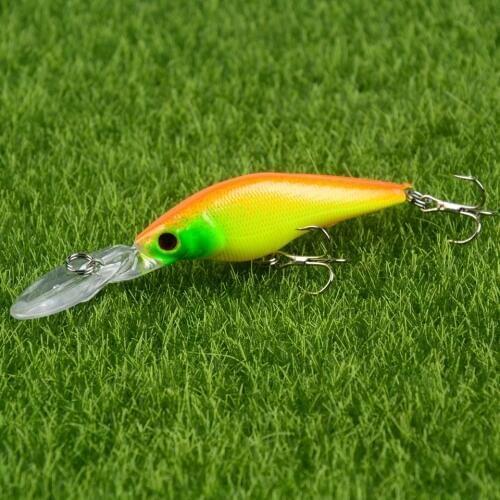1PCS Fishing Minnow 8.5cm/6.6g Floating Wobbler Hard Plastic Crankbait Artificial Bait Pesca Tackle H082N