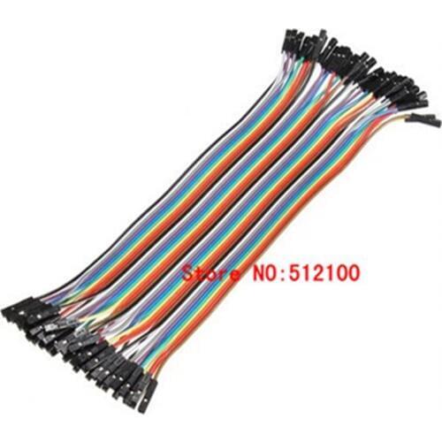 400pcs Cable 20cm 2.54mm 1pin 1p-1p Female to Female Jumper Wire