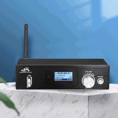 HDMI 5.1CH Audio Decoder Bluetooth 5.0 Reciever DAC DTS AC3 FLAC APE 4K*2K HDMI to HDMI Extractor Converter HDMI ARC DAC Audio