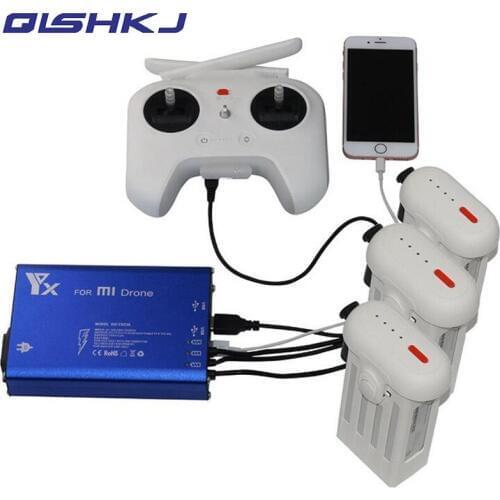 5 IN 1 Xiao Mi Drone RC Quadcopter 4k Camera Drone Parts Battery & Remote Control Charger Hub for Xiaomi Drone Accessories