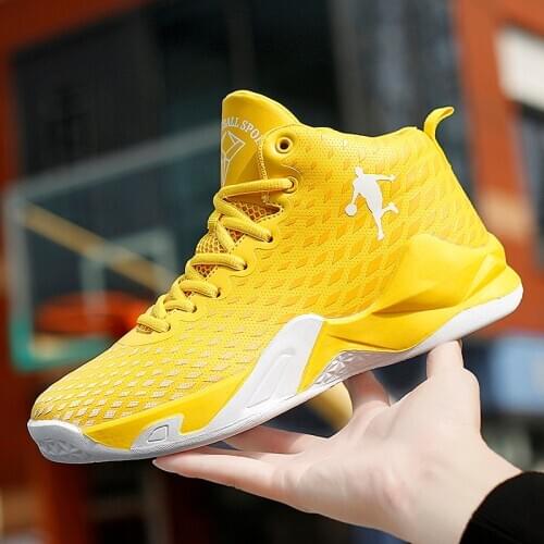 Aybycy Hot Sale Basketball Shoes Comfortable High Top for Men Gym Training Outdoor Breathable Sneakers