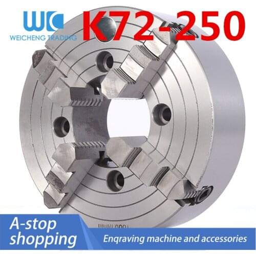 Four-jaw single-action chuck K72-250 100 80 125 160 200 320 400 500