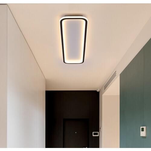 Long double-sided LED ceiling light Living room dining room bedroom study hallway lights Hotel cafe office lighting