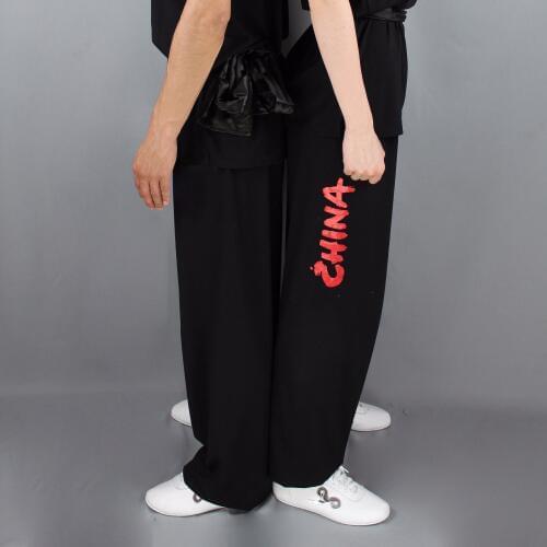 Cotton pants Lantern wushu pants taichi kungfu pants