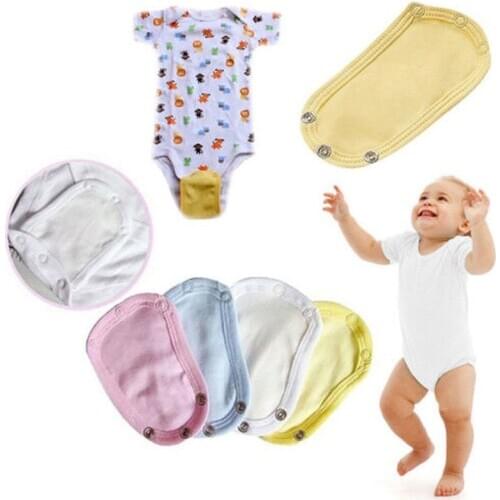 Baby Romper Partner Utility Bodysuit Jumpsuit Romper Extension Diaper Butt Pocket Cover Underwear Soft New Hot