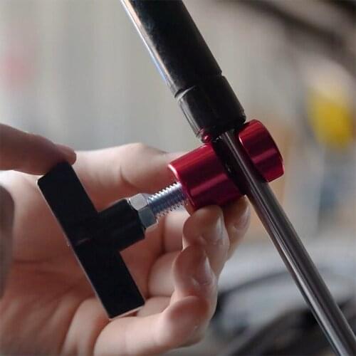 Car Hood Lifting Rod Fixing Tool Adjustable Fixed Size Hydraulic Lifting Rod Anti-slip Device Anti-pinch