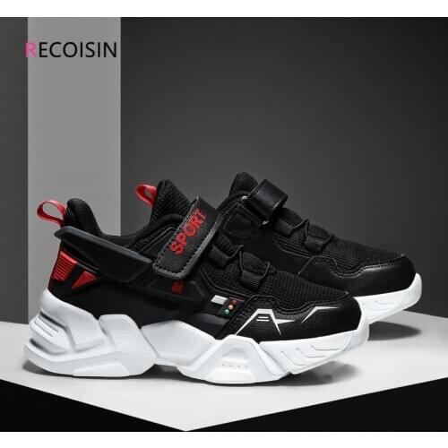 RECOISIN 2020 New Autumn Children Sneakers Fashion Casual Kids Sports Shoes for Boys Breathable Running Shoes Chaussure Enfant