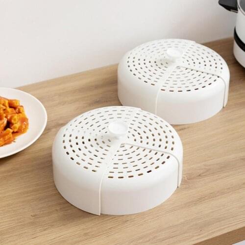 Food Plate Cover Food Covers Foldable Kitchen Anti Fly Mosquito Covers Dust Cover Picnic Protect Dish Cover Kitchen Accessories