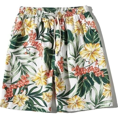 2020 Summer New Mens Fitness Fashion Beach Shorts Male Half-Length Short Pants